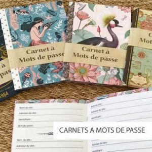 Carnets à mots de passe