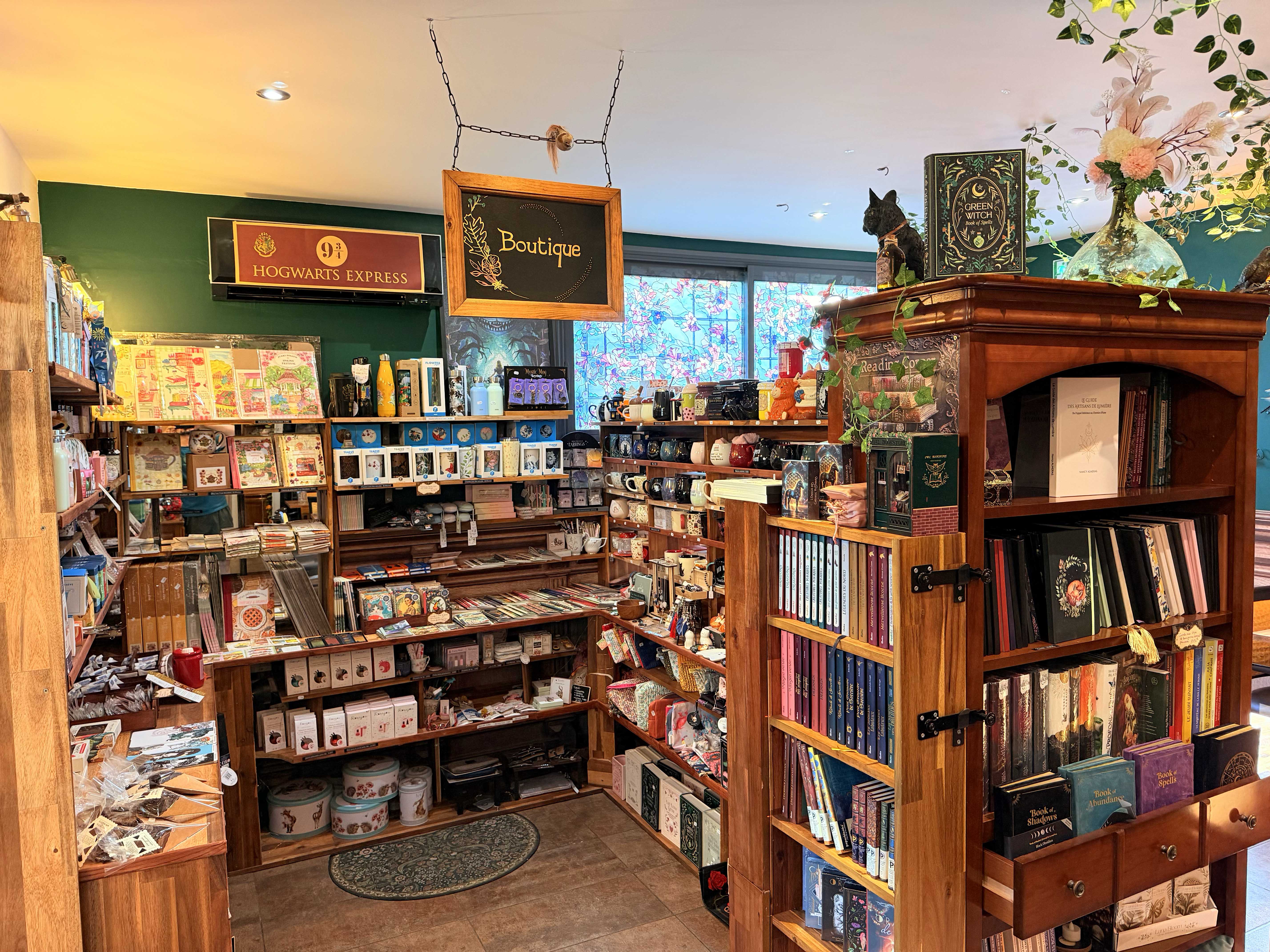 Vue générale de la boutique