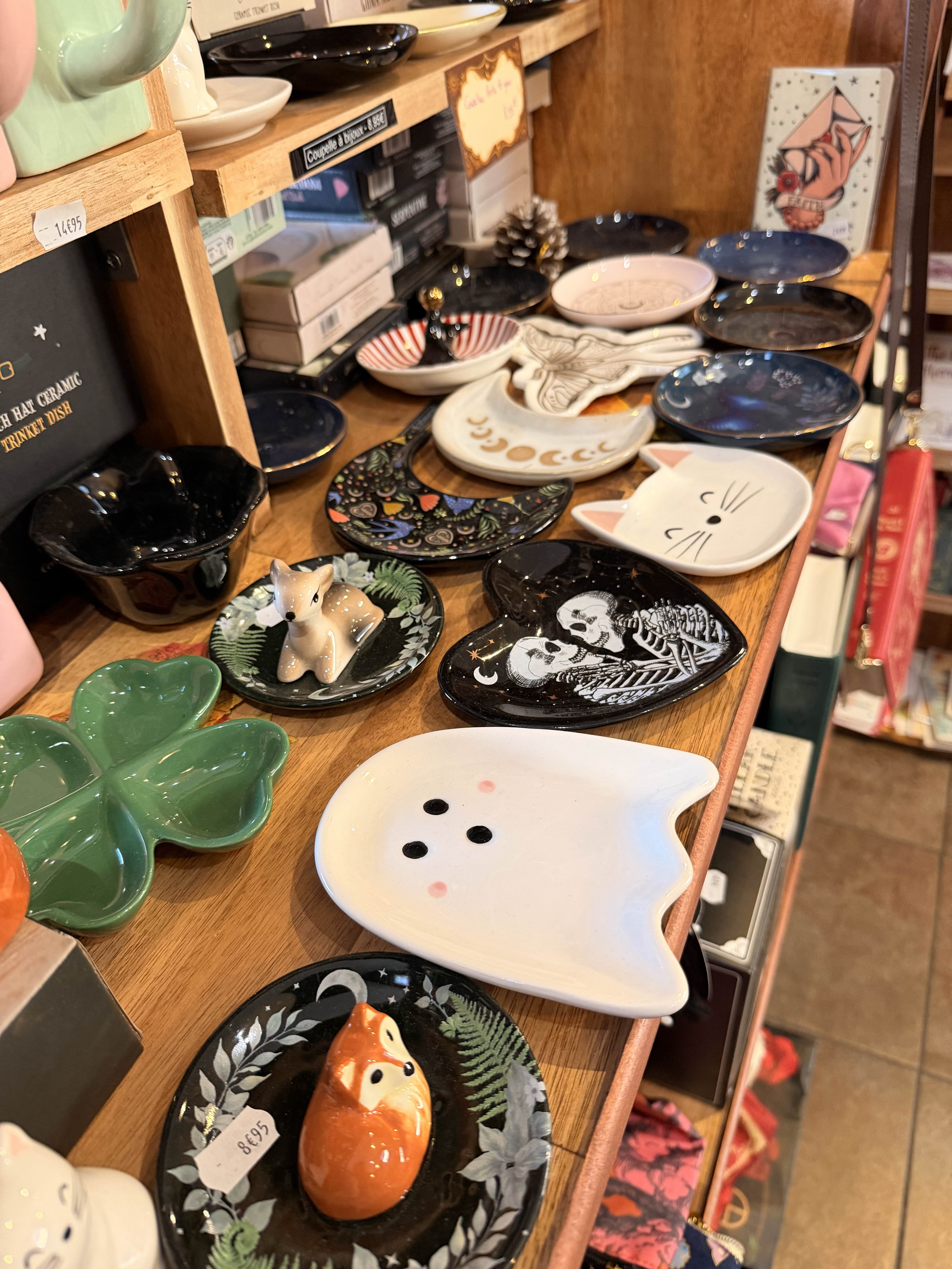 Sélection de produits en boutique