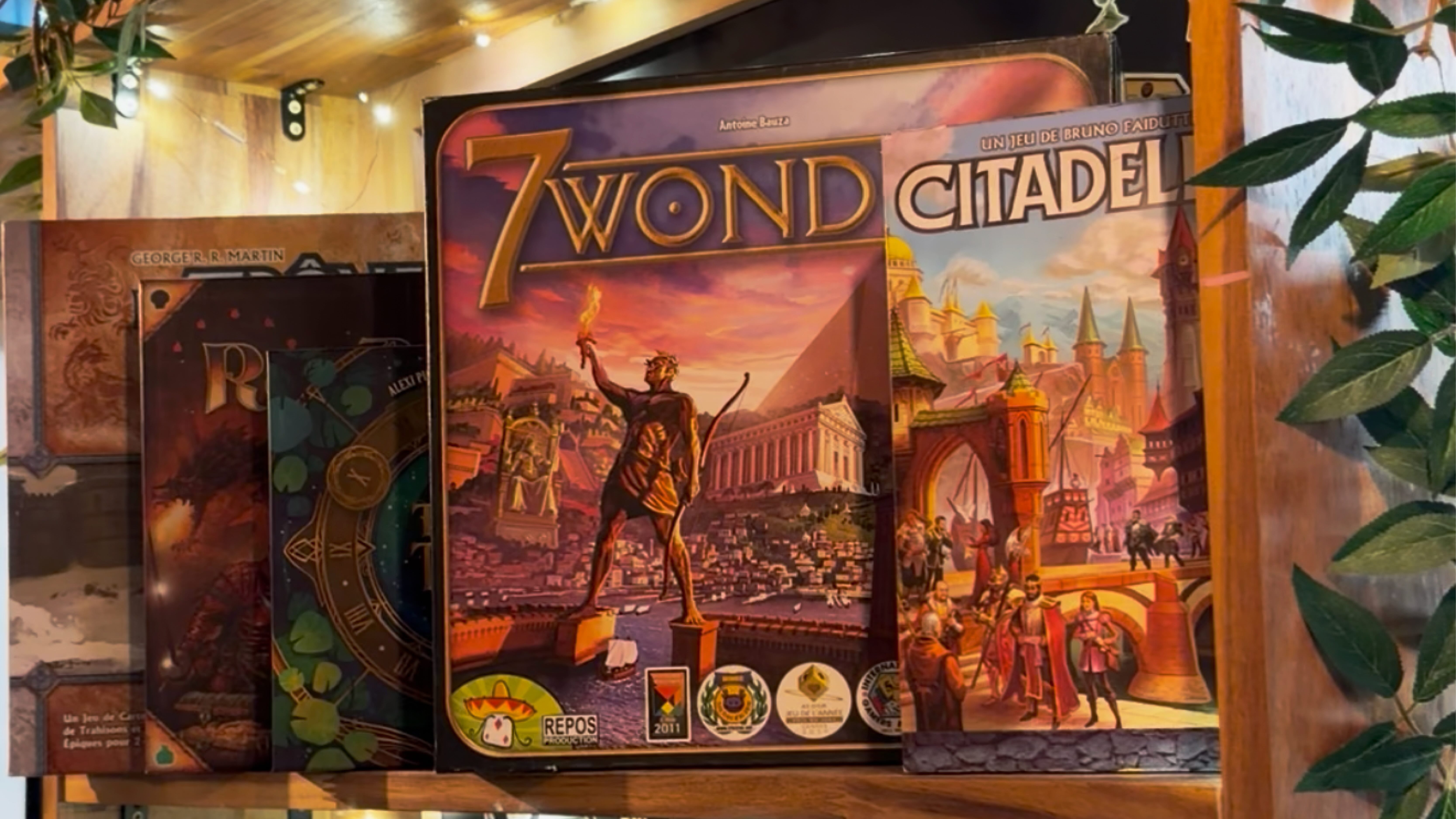 Jeux de société au Chapeau Thé