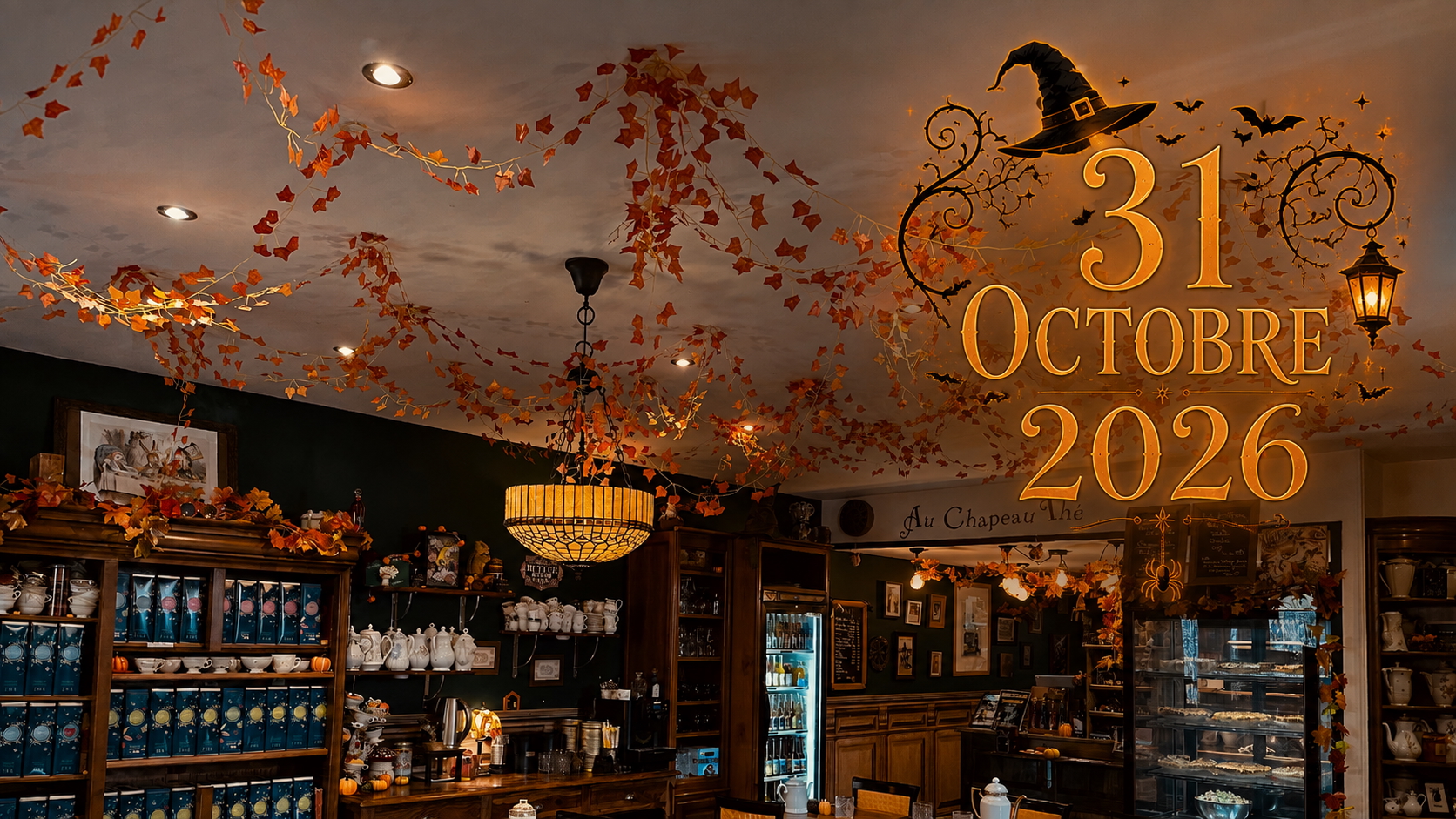 Soirée Halloween au Chapeau Thé